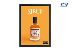 China Four Sided Snap Poster Frames , Ultra Slim Light Box Picture Frame DC 12V / 24V wholesale
