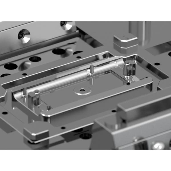 OEM / ODM ： Hot Runner Injection Molding & Transparent Smart Doorbell Upper Shell (1*2) No.23673