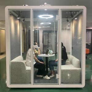 China Quarantine Room Minimalist Container Temporary Office Pods For Co-Working Space wholesale