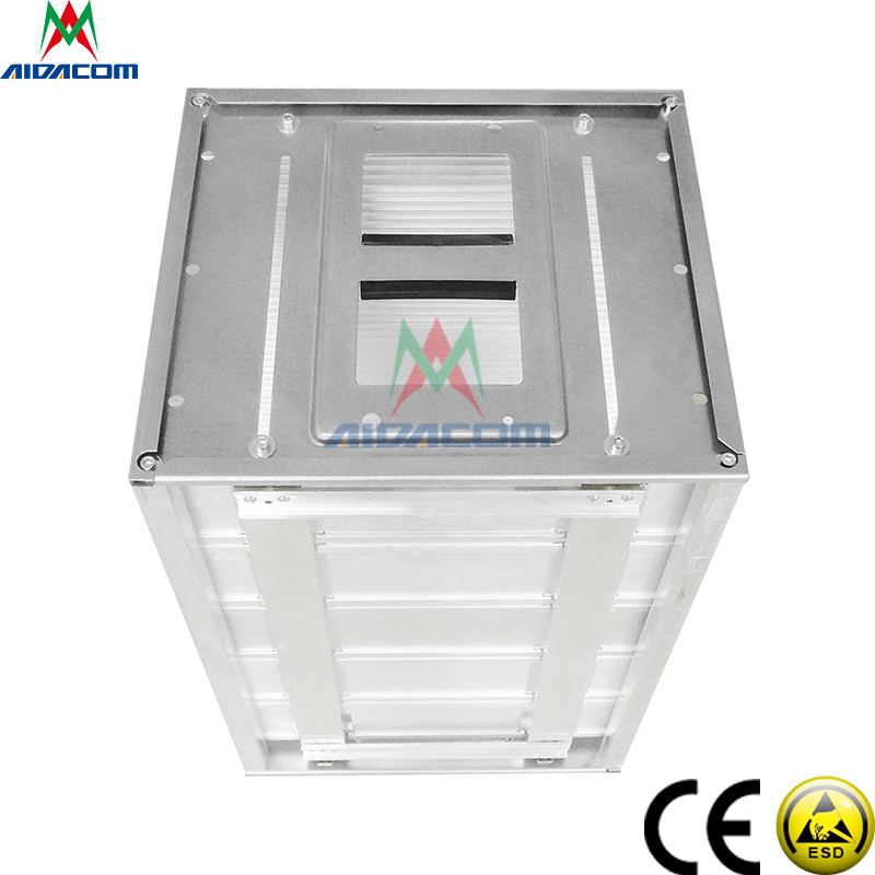 SMT ESD Protection 10e9 Ohm Antistatic Magazine Rack
