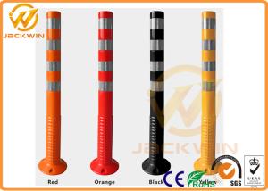 China Durable Lane Separator TPU Traffic Delineator Post 1 Meter for Station / Road wholesale