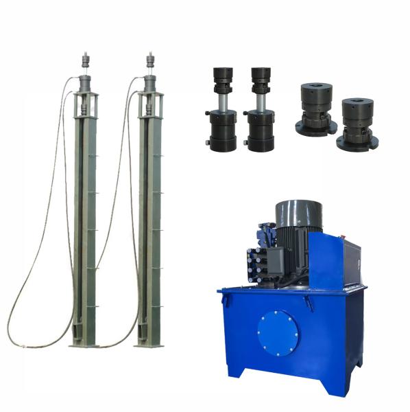 Stocked Tank Hydraulic Jacks for Vietnam Tank Construction Project Total Height