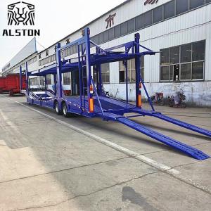 China High Deck Car Transporter, Framed Car Carrier Trailer With Low Fuel Consumption wholesale