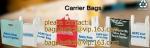 Vest Handle Sealing bags, Handle bags, Degradable T-shirt bag,biodegardable t
