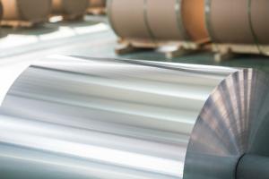 China Coated Aluminium Decorative Foil Width 200-1600 mm Steel / Al / Paper / Fiber Core Material wholesale