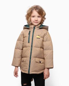 China Red Black Waterproof New Look Jackets Childrens Faux Fur Kids Padded Designer Long Parka Winter Boys Coats wholesale