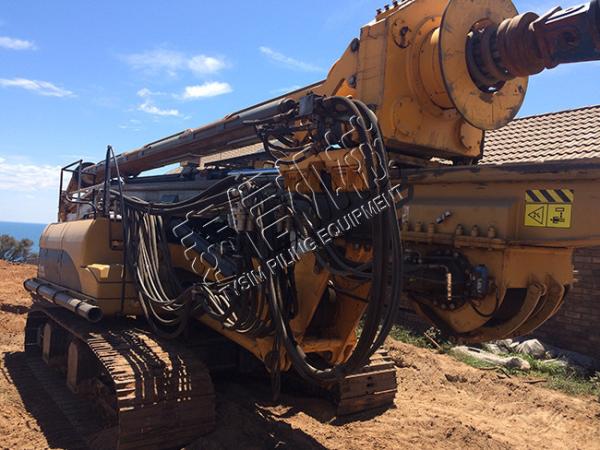 Torque 125kN.m KR125C Drilling Dia1300mm Bored Pile Drilling Machine CAT 320D