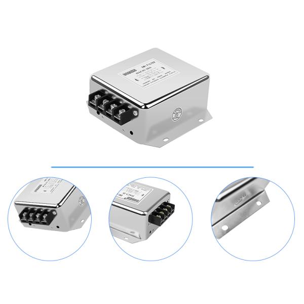 380V 440VAC 3 Phase EMI EMC Filter DAC3-D 6A-30A CE ROHS