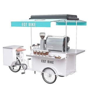 China Multifunction Mobile Food scooter , Custom Coffee Cart 150KG Load Capacity wholesale