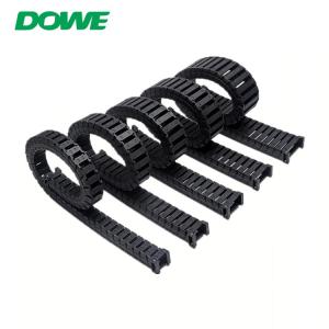 China China Factory Supply S25 Anti-Noise 25mmx25mm Cable Towing Chain Plastic Energy Drag Chain wholesale
