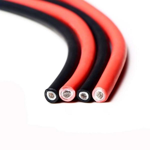 Single Core TUV H1z2z2-k Dc Pv Solar Cable 2.5mm 4mm 6mm 10mm Xlpe Xlpo Tinned
