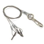 Adjustable Garden Plant Pots Four Foot Steel Wire Hanging Kits For Hanging