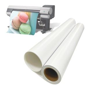 China 240gsm 17'' RC Mid Glossy Photo Paper Luster Surface In 0.432*30m Roll wholesale
