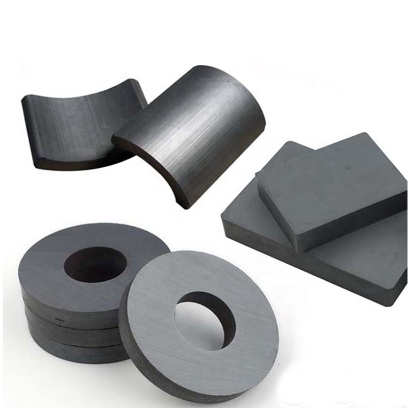 ±0.05mm Tolerance D200x110x20mm C8 Ferrite Ring Magnet for Speaker Processing Service