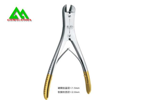 Bone / Wire Cutting Forceps Orthopedic Surgical Instruments In Hospital And