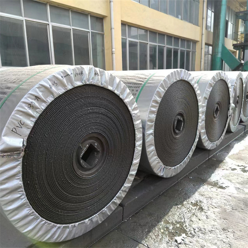 Vulcanized PVG1800S Solid Woven Conveyor Belt