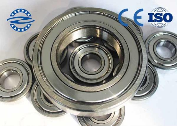 High Precision Ball Bearings , Miniature Ball Bearings 6005Z For Bearing Radial