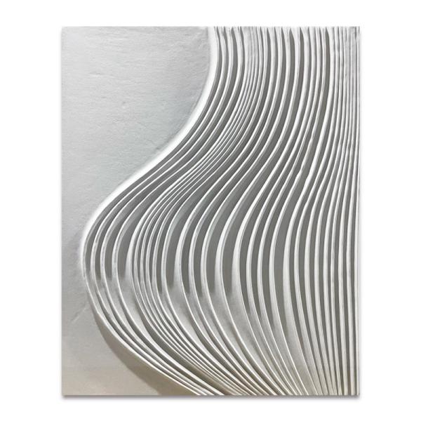 100% Handmade White Artist Painting Engraving Craft for Interior Art Wall