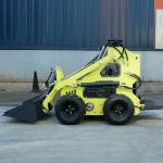 Construction Diesel Mini Tracked Skid Loader With Attachments Bucket Hydraulic