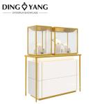 Custom Jewelry Display Cases Durable Sophisticated Design Style With Lights