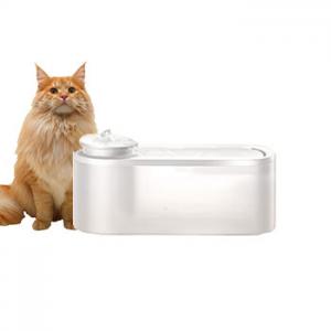 China Pet Cat Water Fountain with Recirculate Filtration 30dB Noise Level Bowls Item Type wholesale
