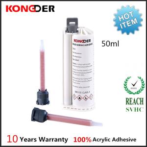 China 50ml 75ml 250ml Kongder Non Yellowing 100% Pure Acrylic Kitchen Counter Adhesive wholesale