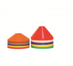 China Customized Size Tourtop Soccer Football Basketball Kids Field Marker 50pcs Discs Sport Soccer Agility Cones on sale