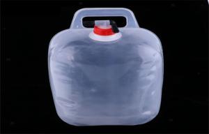 China 2.5 Gallon Flexible 10 Ltr Plastic Jerry Can Collapsible Semi Folding wholesale