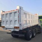 10 Wheels Capacity 25-30tons HOWO 6X4 Dump Truck Fuel Tanker 300L 5600X2300X1500