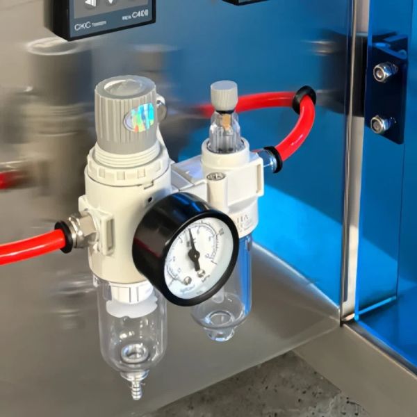 PLC Small Sachet Powder Packing Machine 800W Powder Sachet Packing Machine Compact
