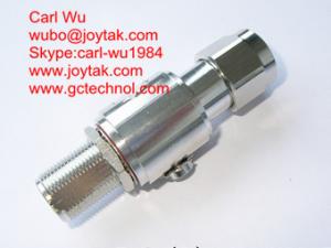 China Outdoor Antenna Lightning Arrestor N-Type Male to Female Conn Surge Arrester N-JK-4 wholesale
