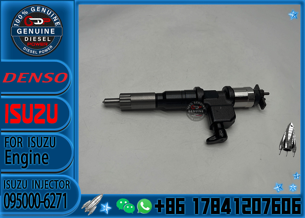 Plastic Diesel Common Rail 095000-6271 095000-6272 For Isuzu- Giga 6uz1 Fuel Injector 8-97610254-1 8-97610254-2