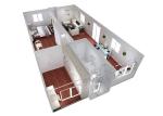 Steel Frame Foldable Living Expandable Container House