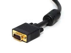 China Gold Plated VGA Cable 28AWG Tinned Copper Conductor HD 15 PIN Male To Male wholesale