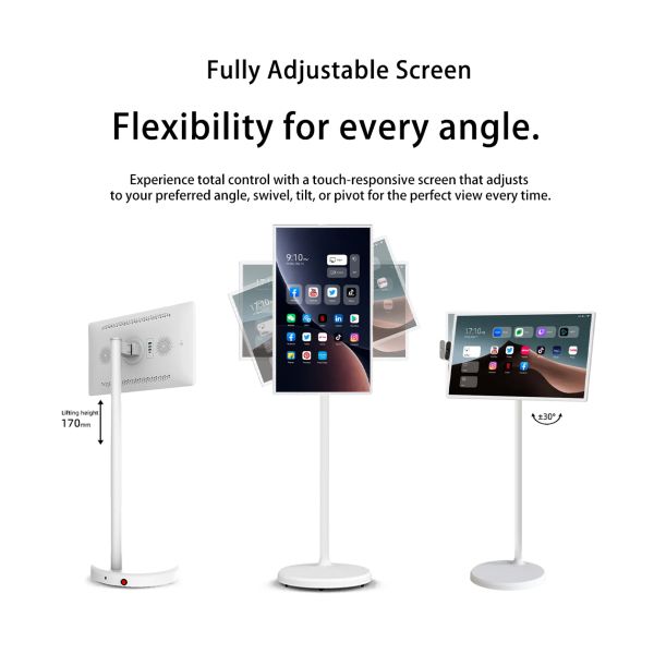 MJK 27-Inch Smart Android TV LCD Capacitive Touch Screen OEM Animation Support for Self-Service Business Retail Store Use