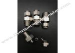 thermocouple fitting male connector bored through connector for thermowell