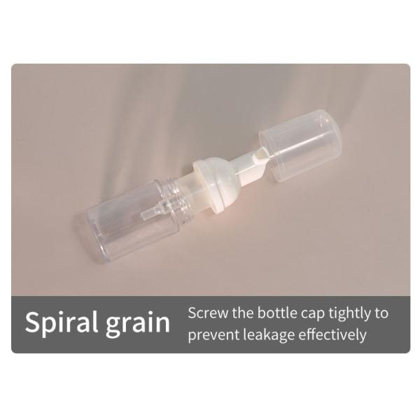 Empty Essential Oil Bottles 30ml / 50ml / 100ml Custom Plastic Spray Bottles With PET Collar