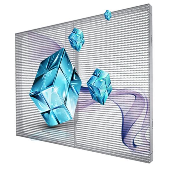 Glass Wall Clear Outdoor Advertising Led Display Screen P3.91 P7.82 3-5 years