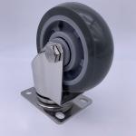 Swivel Plate Mounting 125mm SS Caster Wheels 150kg Load