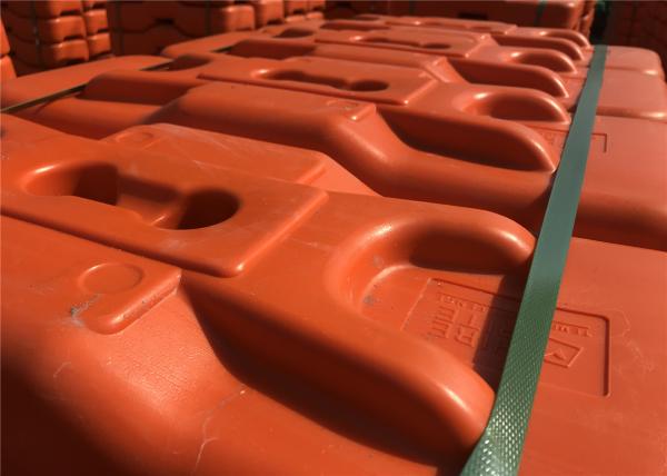40mm Outer diameter Temporary Fencing Base HDPE 5502 center distance 75mm/3"