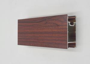 China Black Powder Coated Anodized Aluminium Door Profiles For Roller Shutter Louver wholesale
