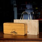 Mildewproof Embossing Wooden Tea Bag Box Holder Multipurpose