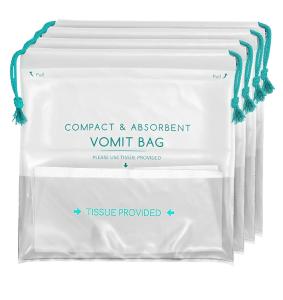China Biodegradable Plastics Toilet Bedpan Bags Potty Chair Liners Vomit Absorbent Waste Bags Commode Liners With Absorbent Pa wholesale