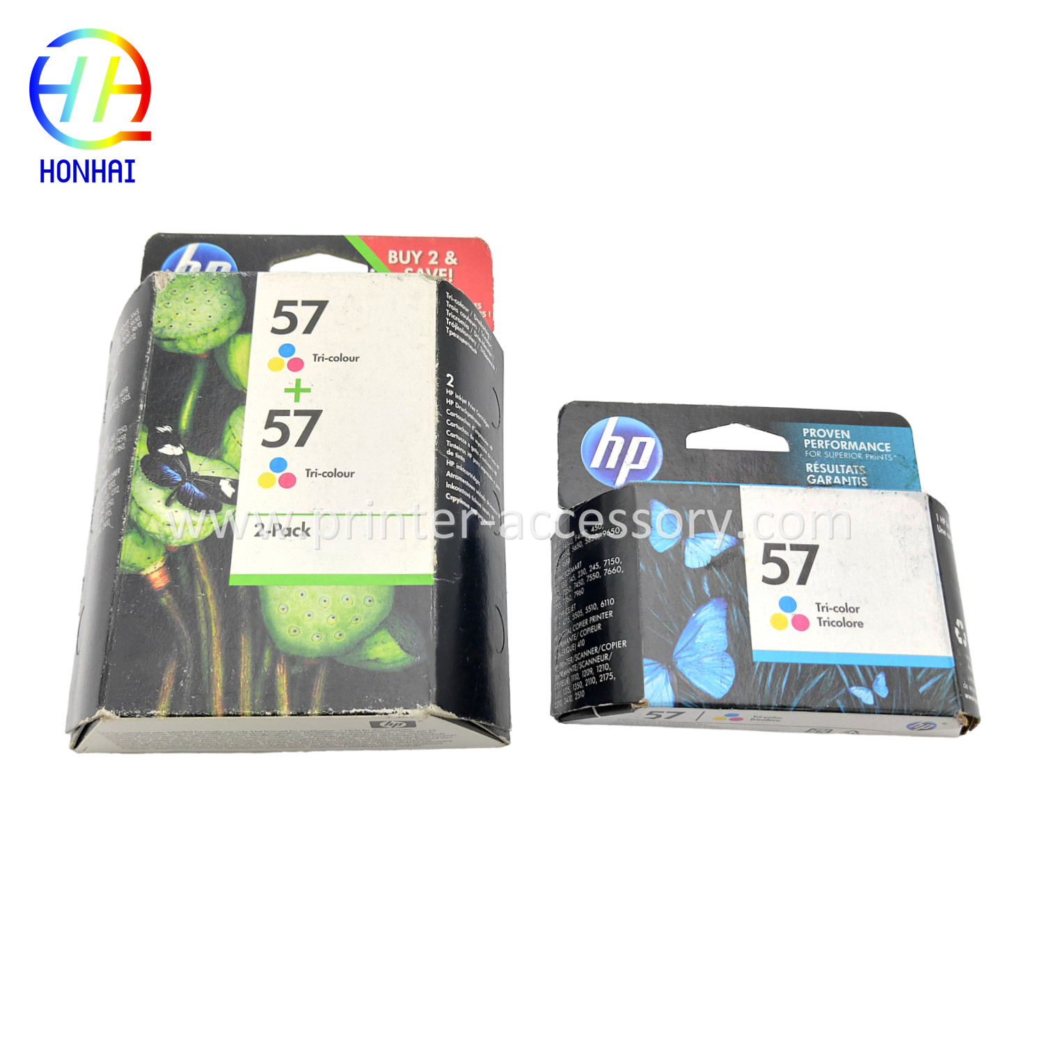 HP 57 C6657AA Original Tri-color Ink Cartridge for HP DeskJet F4100 450 9600 PhotoSmart 100 7000