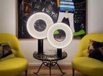 Modern Fabric Pendant Light Designer Iris Pendant Lamp For Living Room Hotel
