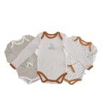 Summer Outdoor Sun Comfy Bodysuit Long Sleeve Baby Romper With Snap Button