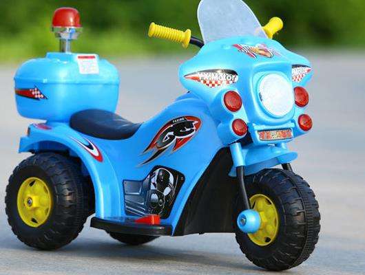 Style Ride On Toy Plastic Children's 6v Electric Motorcycle with Music and Light