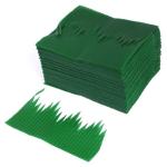 7.5cm Green Leaf Food Serving Tools Decoration Plastic Sushi Leaf