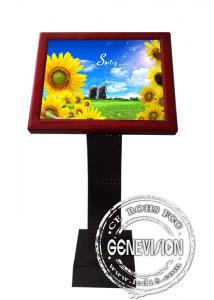 China Full HD Sensor Touch Screen Kiosk Digital Signage , 19 Inch LCD Advertising Players wholesale