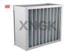 HVAC Pre Air Filter Box Type Synthetic Fiber / Cotton Media Large Dust Holding